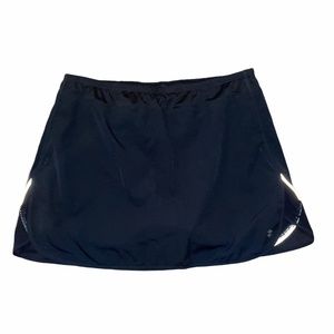 IZOD Women's Black Athletic Skirt Active Tennis
